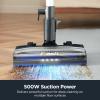 image:imageEureka Corded Stick Vacuum Cleaner for Home Pet Hair Lightweight Vacuum Cleaner with Powerful Suction for Carpet Tile and Hard Floor Blue NES520BL 2in1 Flash Handheld Vac