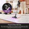 image:imageEureka Cordless Stick Vacuum Cleaner ReactiSense 440 60Min Runtime AntiTangle Brushroll Intelligent Sensing Technology Ideal for Pet Hair HardFloors amp CarpetsBlack