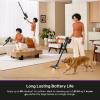 image:imageEureka Cordless Stick Vacuum Cleaner ReactiSense 440 60Min Runtime AntiTangle Brushroll Intelligent Sensing Technology Ideal for Pet Hair HardFloors amp CarpetsBlack