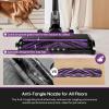 image:imageEureka Cordless Stick Vacuum Cleaner ReactiSense 440 60Min Runtime AntiTangle Brushroll Intelligent Sensing Technology Ideal for Pet Hair HardFloors amp CarpetsBlack