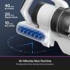 image:imageEureka Cordless Vacuum Cleaner AntiTangle Brushroll Rechargeable Stick Vacuum Lightweight for Carpet Hard Floor Pet Hair White NEC280WHWhite