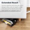 image:imageEureka Flash Lightweight Stick Vacuum Cleaner 15KPa Powerful Suction 2 in 1 Corded Handheld Vac for Hard Floor and Carpet Black