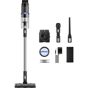 image:imageEureka Cordless Vacuum Cleaner AntiTangle Brushroll Rechargeable Stick Vacuum Lightweight for Carpet Hard Floor Pet Hair White NEC280WHBlack