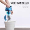 image:imageEureka Bagless Canister Vacuum Cleaner Lightweight Vac for Carpets and Hard Floors Silver with Black NEN180Blue