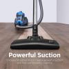 image:imageEureka Bagless Canister Vacuum Cleaner Lightweight Vac for Carpets and Hard Floors Silver with Black NEN180Blue