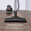 image:imageEureka Bagless Canister Vacuum Cleaner Lightweight Vac for Carpets and Hard Floors Silver with Black NEN180Red