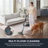 image:imageEureka Bagless Canister Vacuum Cleaner Lightweight Vac for Carpets and Hard Floors Silver with Black NEN180Silver With Black