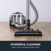 image:imageEureka Bagless Canister Vacuum Cleaner Lightweight Vac for Carpets and Hard Floors Silver with Black NEN180Silver With Black