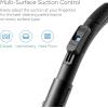 image:imageEureka Bagless Canister Vacuum Cleaner Lightweight Vac for Carpets and Hard Floors Silver with Black NEN180W Filter  Blue