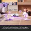 image:imageEureka J15 Pro Ultra Robot Vacuum and Mop with Self Emptying Base 16200 Pa Suction FlexArm Design Mop Auto Mop Hot Water Washing amp Hot Air Drying AntiTangle AI Obstacle Avoidance BlackWhite
