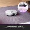 image:imageEureka J15 Pro Ultra Robot Vacuum and Mop with Self Emptying Base 16200 Pa Suction FlexArm Design Mop Auto Mop Hot Water Washing amp Hot Air Drying AntiTangle AI Obstacle Avoidance BlackWhite