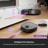 image:imageEureka J15 Pro Ultra Robot Vacuum and Mop with Self Emptying Base 16200 Pa Suction FlexArm Design Mop Auto Mop Hot Water Washing amp Hot Air Drying AntiTangle AI Obstacle Avoidance BlackBlack