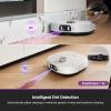 image:imageEureka J15 Pro Ultra Robot Vacuum and Mop with Self Emptying Base 16200 Pa Suction FlexArm Design Mop Auto Mop Hot Water Washing amp Hot Air Drying AntiTangle AI Obstacle Avoidance BlackWhite