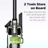 image:imageEureka NEU10AE5 Powerful Bagless Upright Vacuum Cleaner Carpet and Floor AirSpeed UltraLightweight Vacuum Cleaner w Replacement Filter BlueGreen