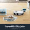 image:imageEureka Robot Vacuum with Bagless Self Emptying Station 2 in 1 Robotic Vacuum and Mop Combo 60Day Capacity 4000Pa Suction Auto Lifting Mop LiDAR NavigationNER E10sWhite
