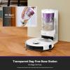 image:imageEureka Robot Vacuum with Bagless Self Emptying Station 2 in 1 Robotic Vacuum and Mop Combo 60Day Capacity 4000Pa Suction Auto Lifting Mop LiDAR NavigationNER E10sWhite