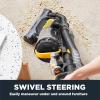 image:imageeureka NEU182A PowerSpeed Bagless Upright Vacuum Cleaner Lite BlueYellow