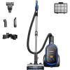 image:imageEureka Bagless Canister Vacuum Cleaner Lightweight Vac for Carpets and Hard Floors Silver with Black NEN180Indigo Blue