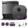 image:imageEureka J15 Pro Ultra Robot Vacuum and Mop with Self Emptying Base 16200 Pa Suction FlexArm Design Mop Auto Mop Hot Water Washing amp Hot Air Drying AntiTangle AI Obstacle Avoidance BlackBlack