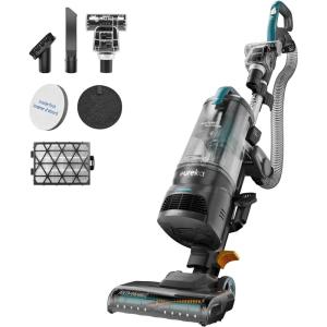 image:imageEureka FlexReach Plus Bagless Upright Vacuum Cleaner for HomePet Vacuum for Carpet and Hard Floor LiftUp Vacuum with Flooring Type Sensor HEPA FilterAntiTangle NEU652 GreenNEU652