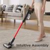 image:imageEureka Cordless Vacuum Cleaner Vacuum Cleaner for Home Rechargeable Lightweight Stick Vacuum for Hardwood and Pet HairRose Red NEC101