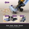 image:imageEureka Cordless Wet Dry Vacuum Cleaner Self Cleaning Vacuum and Mop Combo Good for Hard Floors Pet Hair Sticky Messes RapidWash NEW430BL BluePurple