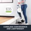 image:imageEureka NEW500 Cordless Wet Dry Vacuum Cleaner and Mop for MultiSurface Lightweight Hardwood Floors Cleaner with SelfCleaning System Voice prompts and Smart Dirt DetectingWhite