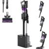 image:imageEureka Cordless Vacuum Cleaner Lightweight Stick Vacuum Rechargeable for Hardwood Pet Hair Blue wClean Station Stylus Elite NEC490SE