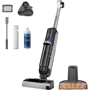 image:imageEureka Cordless Wet Dry Vacuum Cleaner Self Cleaning Vacuum and Mop Combo Good for Hard Floors Pet Hair Sticky Messes RapidWash NEW430BL BluePurple